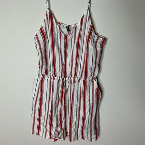 Red, white and Blue Romper